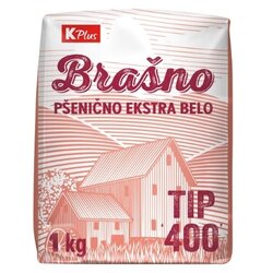 K Plus Brašno t-400 1kg Cene