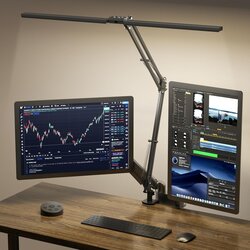 SKYLEO LED namizna svetilka za domačo pisarno, ultra svetla 2400LM svetilka z daljinskim upravljanjem Cene