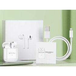 BAVIN slušalice airpods lightning bela Cene