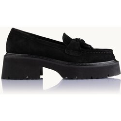 NAKA Ženske mokasine Classy Velvet crne Cene