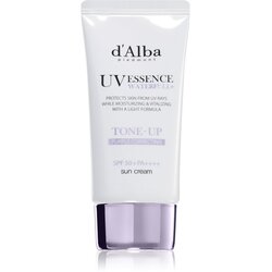 d'Alba Waterfull Purple Correcting Tone-Up Sun Cream krema za toniranje i sunčanje za sjaj i hidrataciju SPF 50+ 50 ml Cene