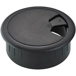 HETTICH DIY SPECIALNO OKOVJE POKROV ZA KABLE FI 60 PVC BARVA ČRNA Cene