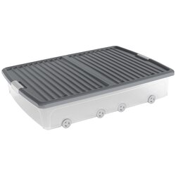 Kis Plastična kutija za ispod kreveta s poklopcem 79x58x16,5 cm W box underbed XL – Cene
