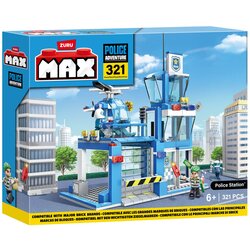 Zuru kocke Max City komplet policijske postaje 321 kos Cene
