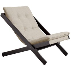 Karup Design Zložljiv fotelj Boogie Black/Linen Beige Cene