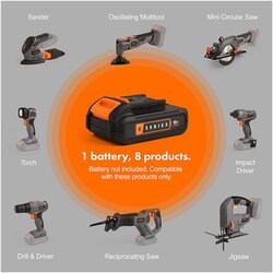 Vonhaus E-Series bežični višenamjenski brusilica 18V Cene