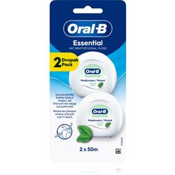 Oral-b Essential Floss Mint voskasta zobna nitka z metinim okusom 2x50 m Cene