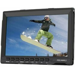 Feelworld 7” FW759 DSLR monitor HD Video Assist IPS 1280X800 4K HDMI AV Cene