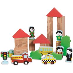 Edushape meke kocke - Grad, 29 komada Cene