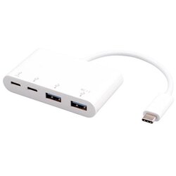 Estuff USB-C hub razdelilnik 2x USB-C 3.1, 2x USB-A 3.0, (5000117587) Cene