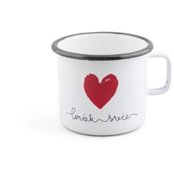 Cuckoo Cups EMAJLIRAN LONČEK ‘LONČEK SREČE S SRČKOM’ Cene