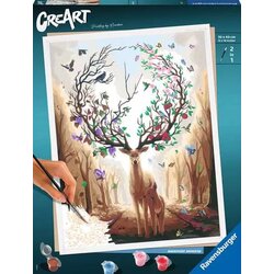 Ravensburger Slikanje po številkah - CreArt - čarobno srečanje Cene