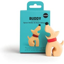 Ototo Buddy sandstone Beige Spoon Holder & Steam Releaser Cene