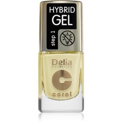 Delia Cosmetics Coral Nail Enamel Hybrid Gel gel lak za nohte odtenek 137 11 ml Cene