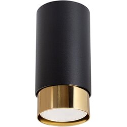 Nice Lamps crna/u zlatnoj boji stropna svjetiljka crown – Cene
