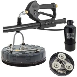 PROFI set za pranje solarnih panela pod pritiskom (520mm, 70bar, 250qm/h, 5.65m teleskop 275bar, di-filter) Cene