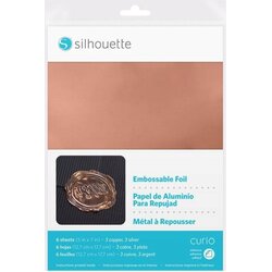 Silhouette Embossable Foil - 12,7 cm x 17,8 cm - 1 set. Cene
