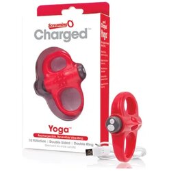 The Screaming O Charged Yoga Vibe Ring Red Cene