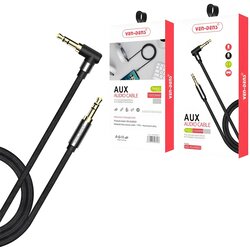 Ven-Dens Nylon Aux Audio Kabel Model VD - AUX003 - Črna Cene