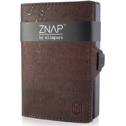slimpuro ZNAP, tanka denarnica, 12 kartic, predel za kovance, 8 × 1,8 × 6 cm (Š × V × D), RFID zaščita Cene