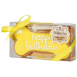 Doggye Bag poslastica za pse Birthday Bone žuta 85 g Cene