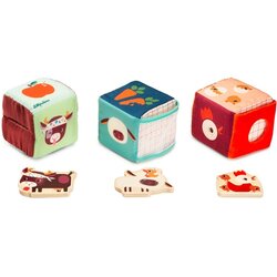 Lilliputiens Set kocki farma igra žmurke Cene