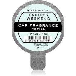 Bath & Body Works Endless Weekend dišava za avto nadomestno polnilo 6 ml Cene