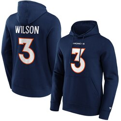 RUSSELL Wilson 3 Denver Broncos Graphic pulover sa kapuljačom Cene