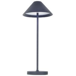 Kelu Liberty lampa, aluminijska stolna svjetiljka s crnom baterijom od 3W Cene