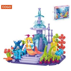 Cogo morska sirena: koralni trg sa fontanom broj delova: 397 ( 93757 ) Cene
