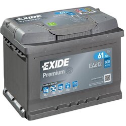 Exide Premium EA612 – Vrhunske Performanse u Niskom Kućištu Cene