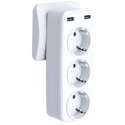 XO XO-WL08 Smart Wall plug (3AC+2USB 2.4A) Cene