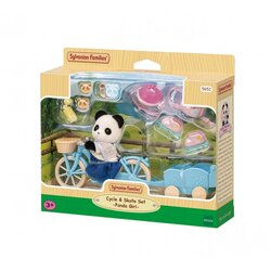 SYLVANIAN FAMILIES Bike & skate set - Panda girl Cene
