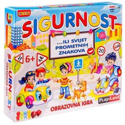 DRUŠTVENA edukativna igra Playland sigurnost L-138 HR Cene