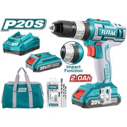 Total udarna bušilica TIDLI2002E 45Nm 22500 udaraca/min Cene