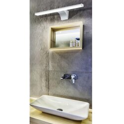 Eglo Pandella 2 zidna/1, led, 7,2w, 1000lm, sa senzorom, ip44, hrom/srebrna Cene
