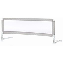 Fillikid zaščitna ograja za posteljo Hugo 135x50 cm, siva s pikicami Cene