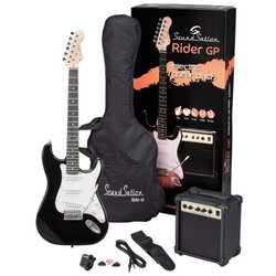 Soundstation paket električna gitara rider gp bk Cene