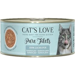 Cat's Love Pure Filets mokra hrana "Losos" Cene