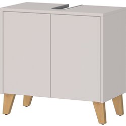 Germania Krem ormarić za ispod umivaonika u mat dekoru 60x59 cm Arnea – Cene