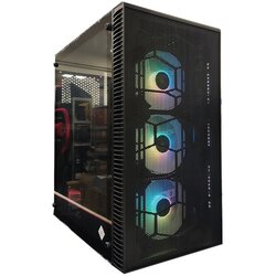  ig-max X3804-A06 giant meshcase, e-atx. 3x12cm rgb fan3xUSB, audio panel Cene