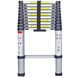  Aluminijasta teleskopska lestev (10 stopnic, dolžina: 78 - 290 cm, nosilnost 150 kg) Cene