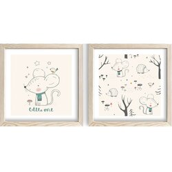 Wallity slika 2P3333KCT-004, 2 dijela, 33 x 68 cm Cijene
