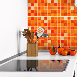 Ambiance Set od 9 ukrasnih zidnih naljepnica Mosaics, 10 x 10 cm Cene