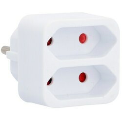Unitec Evro adapter (Bela, Število vtičnic Euro: 2 kos, 1.250 W) Cene
