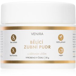 Venira Whitening tooth powder izbjeljujući puder za zube s aktivnim ugljenom s kokosom Mint 30 g Cene