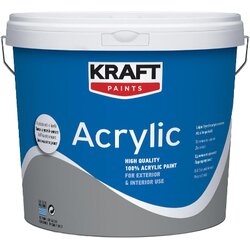 Kraft acrylic bela 15l Cene