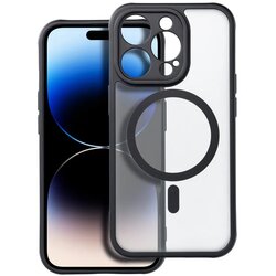 Full Popolnoma moten ovitek Mag Cover, združljiv z MagSafe za iPhone 14 Plus črn Cene