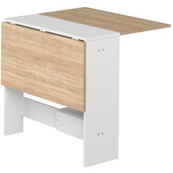 TemaHome Raztegljiva jedilna miza z mizno ploščo v hrastovem dekorju 76x28 cm Papillon – Cene