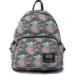 Loungefly mini ruksak Starwars The Child Aop Cene